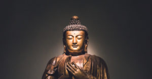 Image d’une statue représentant Buddha